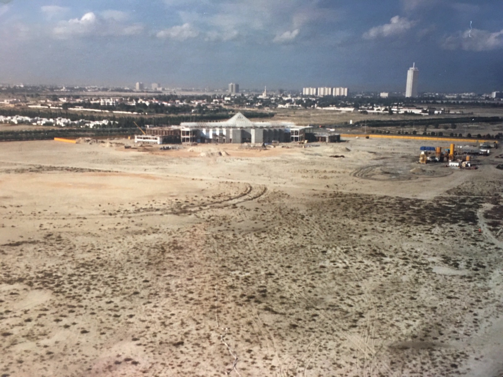Wafi Mall, Dubai - Aerial construction view